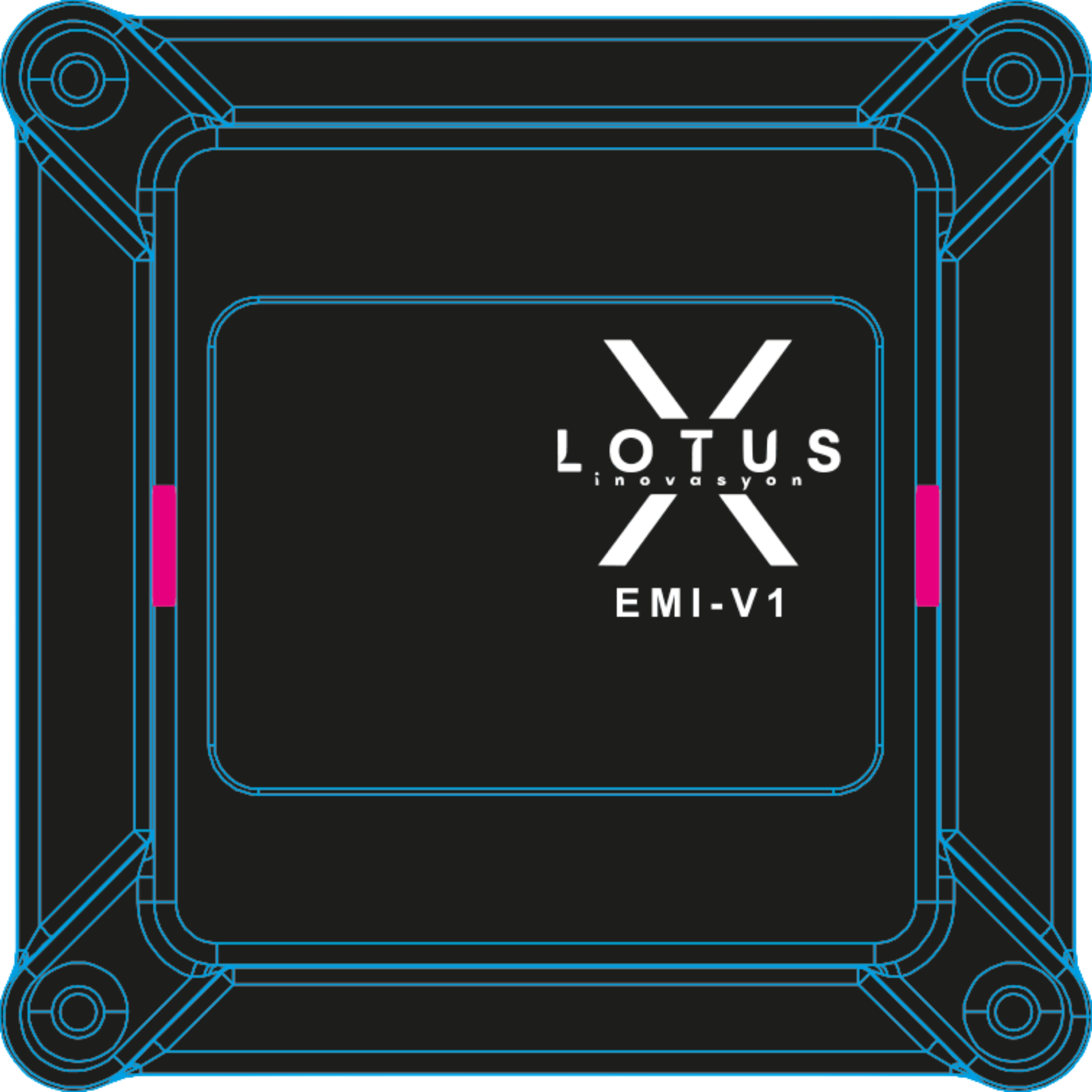 EMI Filtre Üst Kapak